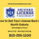 How to get your drivers license back in North Dakota
