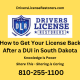 How to Get Your License Back in South Dakota after a DUI