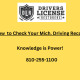How to check your Michigan Driving Reccord