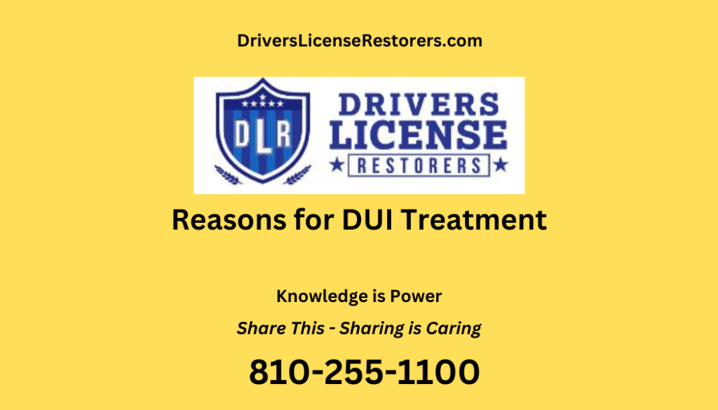 Reasons for DUI