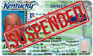genindfør din suspenderede licens i Kentucky