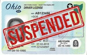 is my license suspended ohio